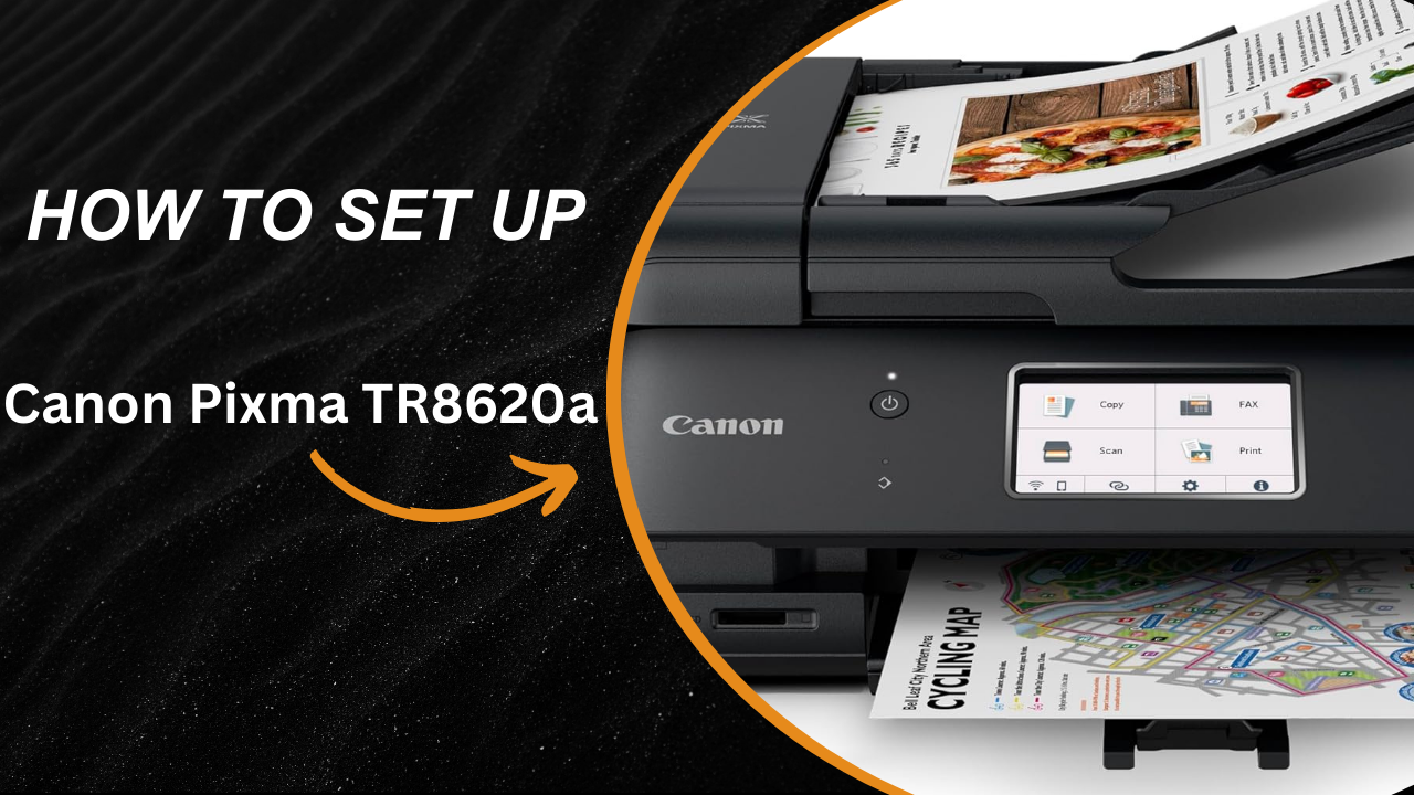 How to Setup PIXMA TR8620a Wireless Home All-in-One Printer